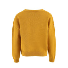 Load image into Gallery viewer, Button Up Daisy Embroidery V-neck Sweater Cardigan