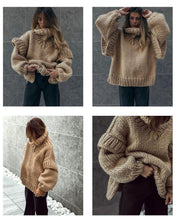 Load image into Gallery viewer, Turtleneck Sweater Knitwear Pullover