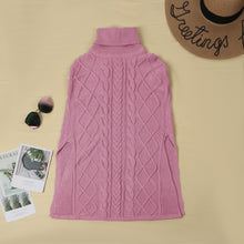 Load image into Gallery viewer, Casual Loose Solid Color Turtleneck Sweater