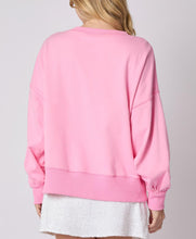 Load image into Gallery viewer, Christmas Bow Sequined Long Sleeve Sweatshirt