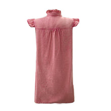 Load image into Gallery viewer, Casual Denim Button Down Mini Dress