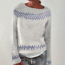 Load image into Gallery viewer, Color Block Long Sleeve Sweater