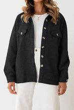 Load image into Gallery viewer, Relaxed Lapel Oversized Long Sleeve Jacket