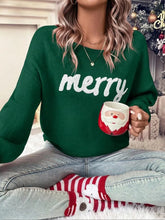 Load image into Gallery viewer, Christmas round Neck Long Sleeved Pullover Sweater