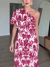 Load image into Gallery viewer, Printed Sleeveless Two-Way Maxi Dress