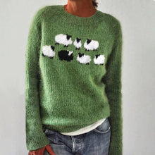Load image into Gallery viewer, Casual Loose Long Sleeve Knitted Sweater Top