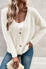 Load image into Gallery viewer, Simple V-neck Breasted Cardigan