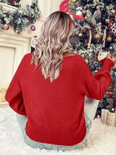 Load image into Gallery viewer, Christmas round Neck Long Sleeved Pullover Sweater