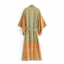 Load image into Gallery viewer, Boho Beach Duster Kimono Cove Up