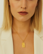 Load image into Gallery viewer, Stunning Sun's Out Gold Pendant Necklace