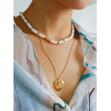 Load image into Gallery viewer, Bohemian Multi-Gemstone Bead Choker Necklace