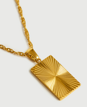 Load image into Gallery viewer, Stunning Sun's Out Gold Pendant Necklace