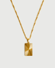 Load image into Gallery viewer, Stunning Sun's Out Gold Pendant Necklace