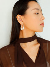 Load image into Gallery viewer, Geometric Irregular Enamel Glazes Earrings