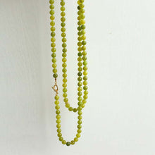 Load image into Gallery viewer, Green Grape Beaded Long Necklace
