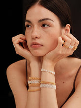 Load image into Gallery viewer, Intricate Lace Open Bracelet