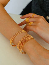 Load image into Gallery viewer, Intricate Lace Open Bracelet