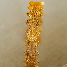 Load image into Gallery viewer, Intricate Lace Open Bracelet