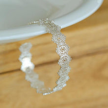Load image into Gallery viewer, Intricate Lace Open Bracelet