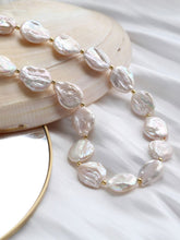 Load image into Gallery viewer, Modern Rebellion Baroque Pearl Statement Necklace