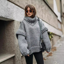 Load image into Gallery viewer, Turtleneck Sweater Knitwear Pullover