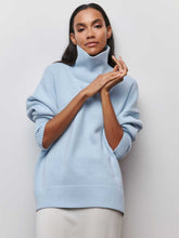 Load image into Gallery viewer, Simple Loose Turtleneck Long Sleeve Sweater
