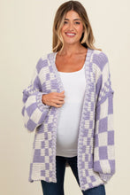 Load image into Gallery viewer, Casual Plaid Loose Knitted Outerwear Cardigan