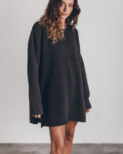 Load image into Gallery viewer, Loose Cozy Knit Oversized Slit Side Sweater