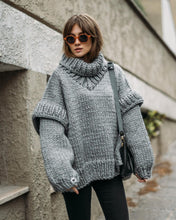 Load image into Gallery viewer, Turtleneck Sweater Knitwear Pullover