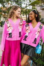 Load image into Gallery viewer, Nutcracker Sequin Christmas Knitted Sweater Cardigan