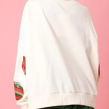 Load image into Gallery viewer, Christmas Egg Sequined Casual Long Sleeve Sweatshirt