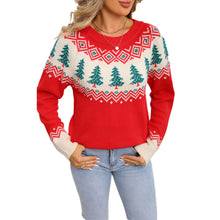 Load image into Gallery viewer, Long Sleeve Pullover Christmas sweater