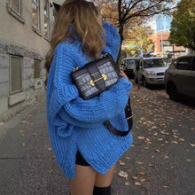 Load image into Gallery viewer, Turtleneck Sweater Knitwear Pullover