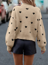 Load image into Gallery viewer, Cross My Heart Embroidered Sweater