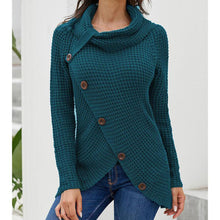 Load image into Gallery viewer, Irregular Winter Shawl Sweater