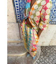 Load image into Gallery viewer, Jacquard Print V-Neck Dress