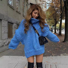 Load image into Gallery viewer, Turtleneck Sweater Knitwear Pullover