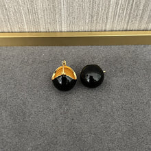 Load image into Gallery viewer, Simple Enamel Glaze Ball Hoop Earrings