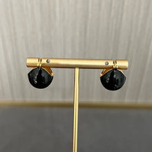 Load image into Gallery viewer, Simple Enamel Glaze Ball Hoop Earrings