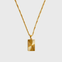 Load image into Gallery viewer, Stunning Sun's Out Gold Pendant Necklace