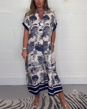 Load image into Gallery viewer, Print Loose Print Midi Dress