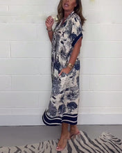 Load image into Gallery viewer, Print Loose Print Midi Dress