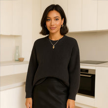 Load image into Gallery viewer, Simple Loose Pullover Sweater