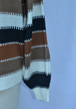 Load image into Gallery viewer, Stripped Long Sleeve Sweater