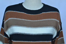 Load image into Gallery viewer, Stripped Long Sleeve Sweater