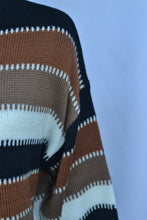 Load image into Gallery viewer, Stripped Long Sleeve Sweater