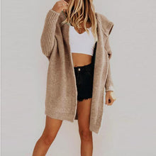 Load image into Gallery viewer, Brown Bat Hoodie Cardigan