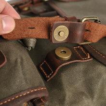 Load image into Gallery viewer, Canvas Hiking Backpack