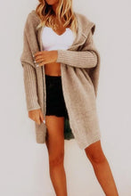 Load image into Gallery viewer, Brown Bat Hoodie Cardigan