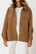 Load image into Gallery viewer, Relaxed Lapel Oversized Long Sleeve Jacket
